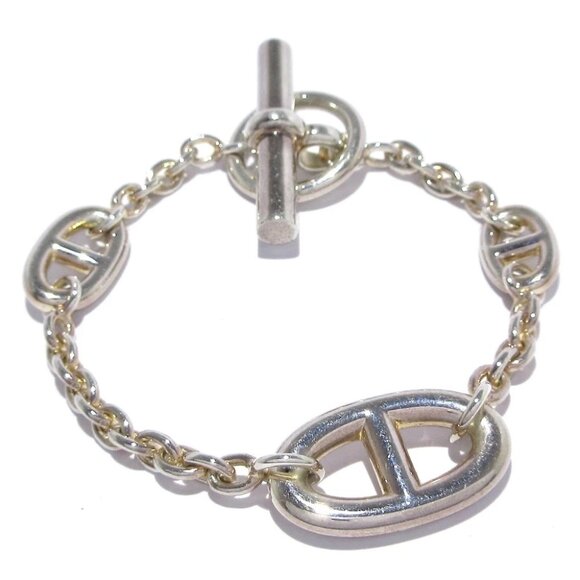 HERMES Farandole/Chaine D'ancre - Silver 2******** Bracelet - Picture 1 of 5